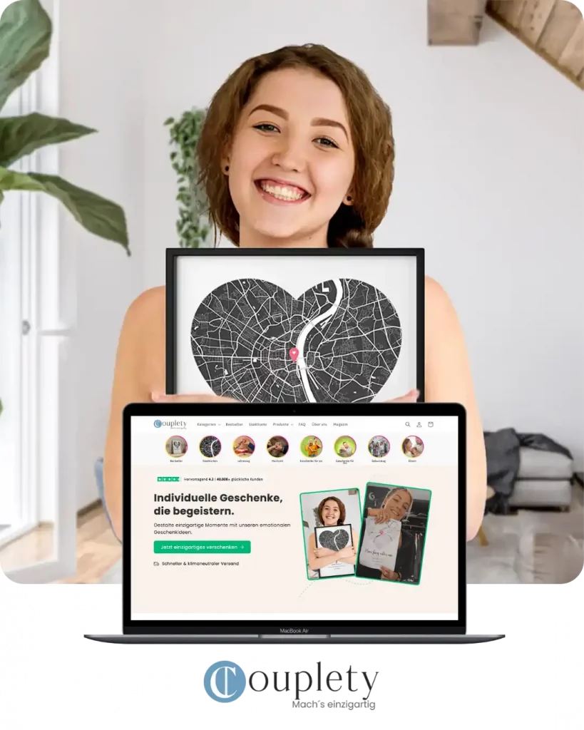 Couplety Onlineshop Fallstudie
